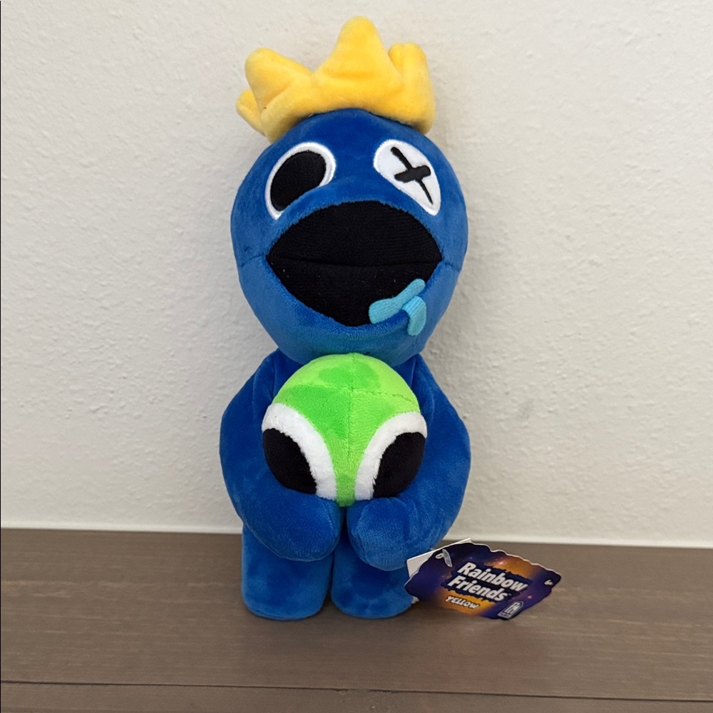 Rainbow Friends Blue Plush Toy